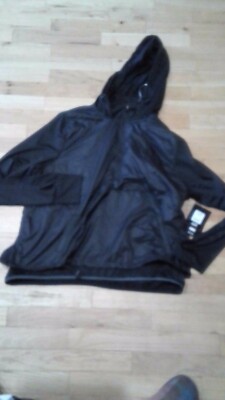 NWT AVIA WOMENS plus 1/4 ZIP PULLOVER HOODIE NYLON LINED RED BLACK XXL 20