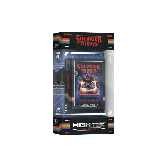 2025 Topps Stranger Things High-Tek Hobby Box- Rip + Ship