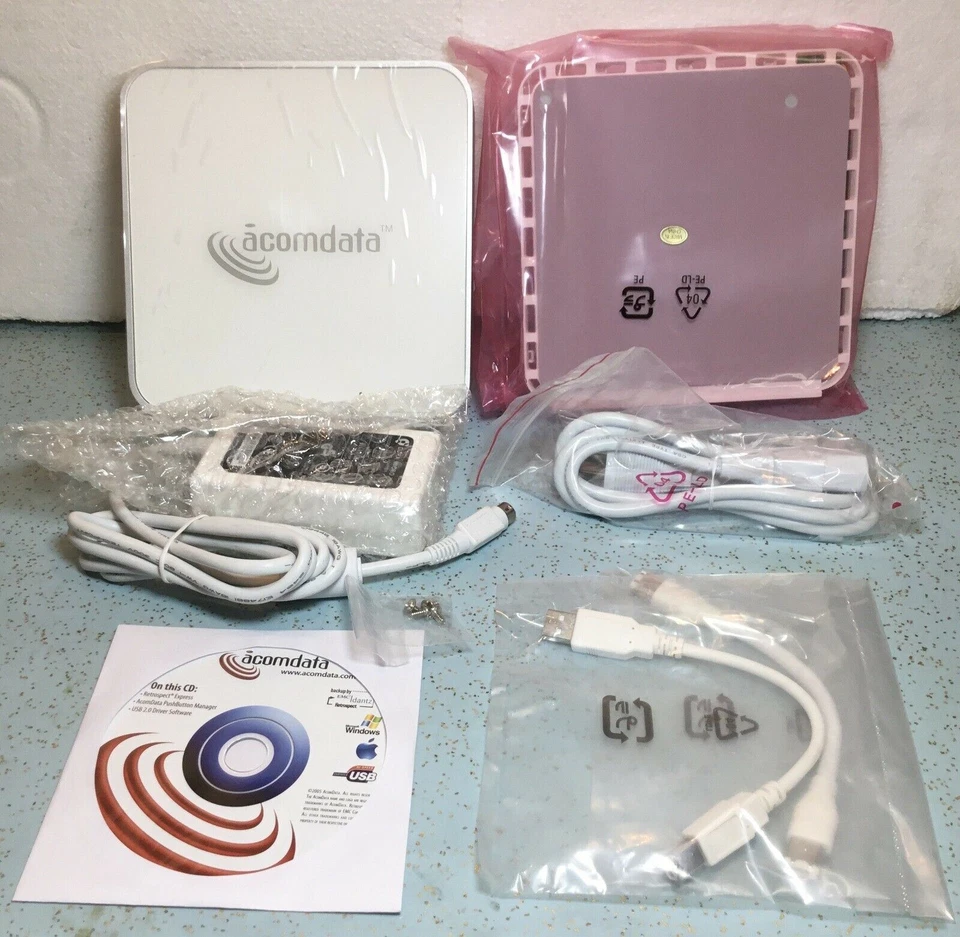 2007 ACOMDATA MINI PAL HARD DRIVE ENCLOSURE w/WD800AAJB 80GB HARD DRIVE OPEN BOX - Image 2 of 4