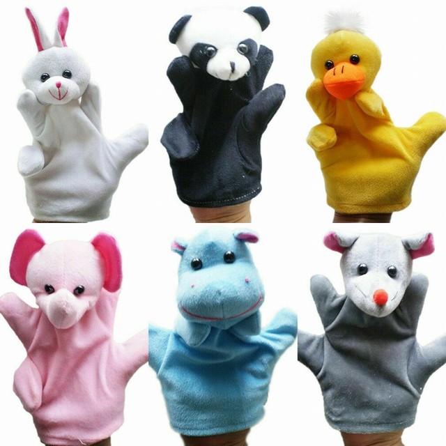 nursery rhyme hand puppets