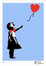 BANKSY : Affiche en 20 exemplaires du Pop Art Museum