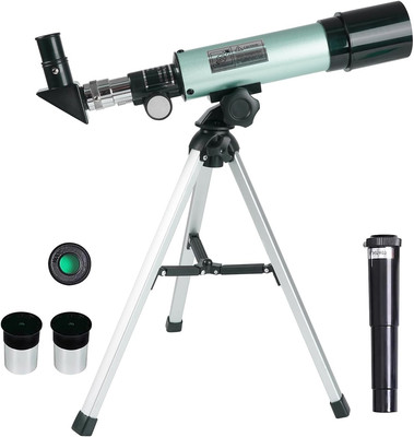 Astronomical Telescope, Teleskop Für Kinder Zoom 360/50 Mm 90X HD Monokulares We