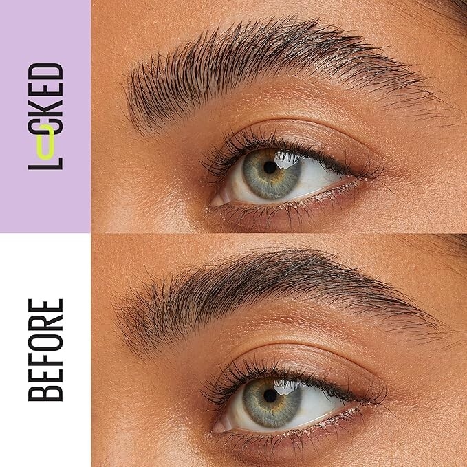 Maybelline Superlock Brow Glue Augenbrauengel (transparent) – 24h Halt Ohne Kleben, 2er-Set