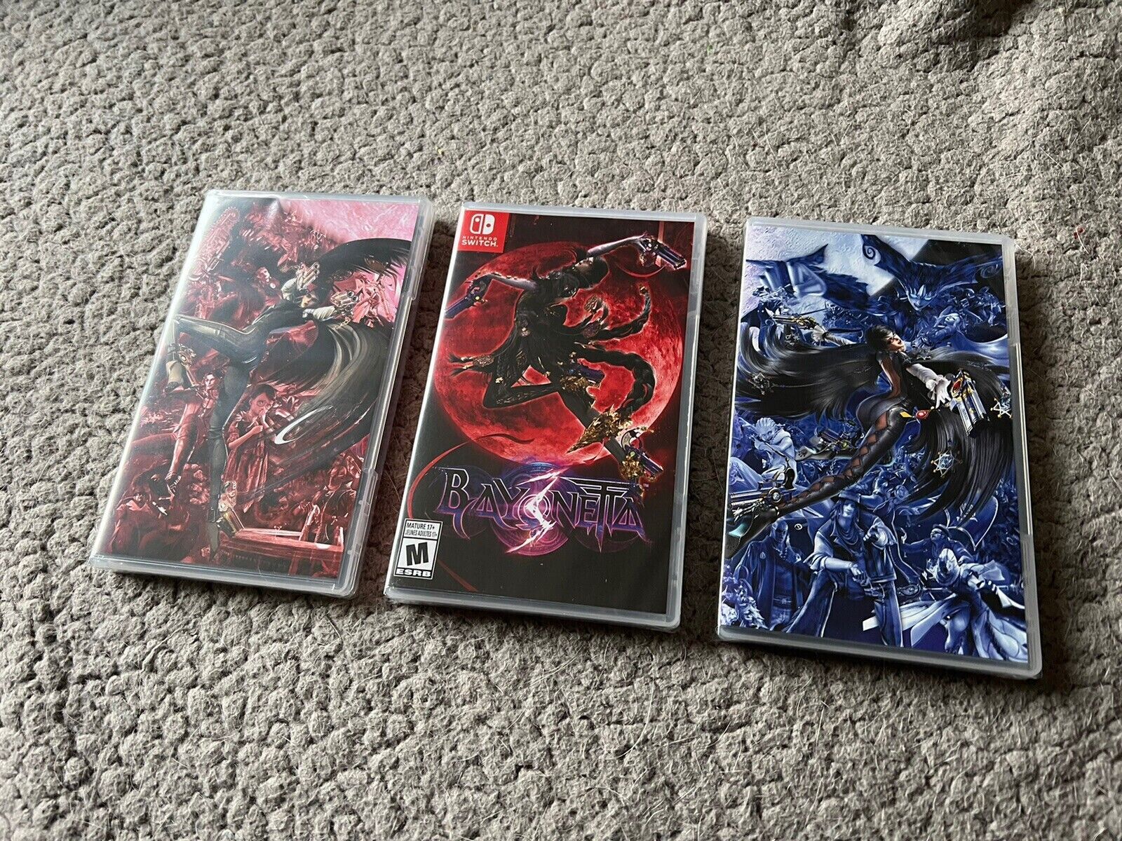 Bayonetta 3 Nintendo Switch 'For Display Only' Case Artwork Only