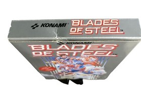 Blades of Steel Nintendo NES Complete In Box VG Condition Authentic With Book