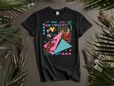 Retro 90s Kuzco Llama No Touchy T-shirt T shirt Men Women Unisex Tshirt K636