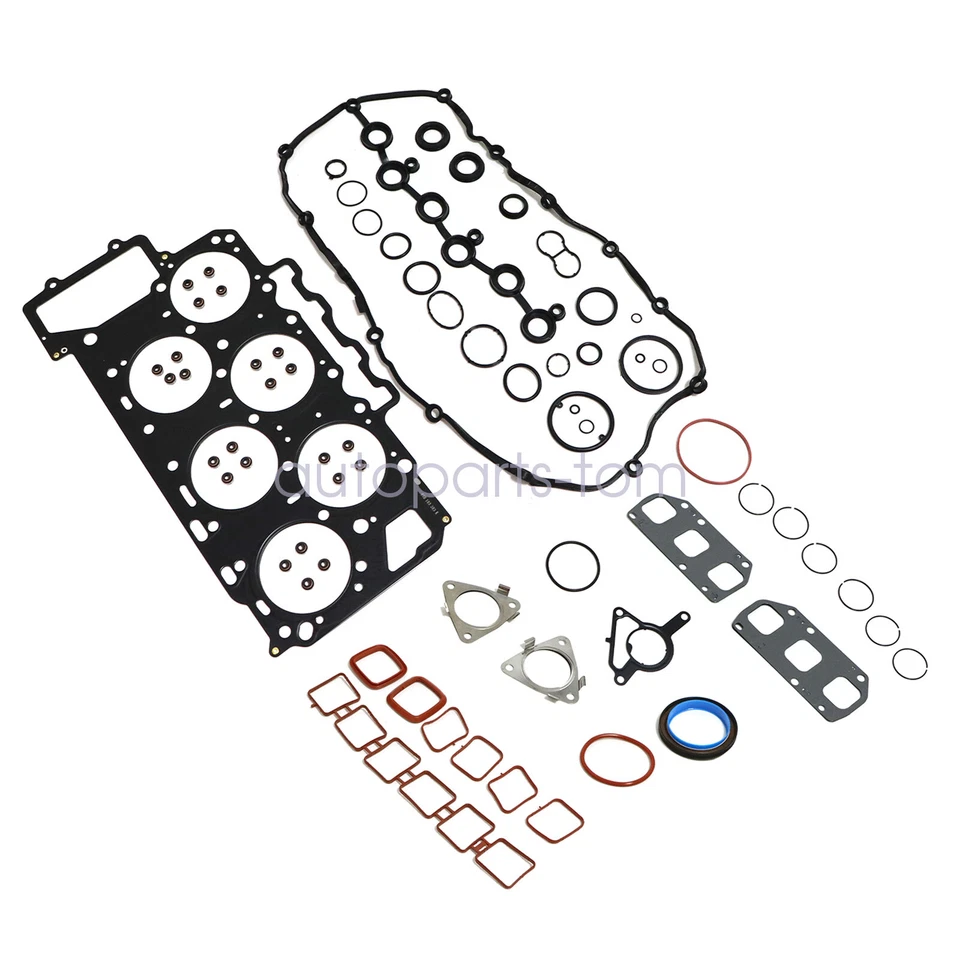 Juego de juntas de culata aptas para VW Passat Touareg Audi Q7 Porsche Cayenne 3,6 L Foto 2 de 4