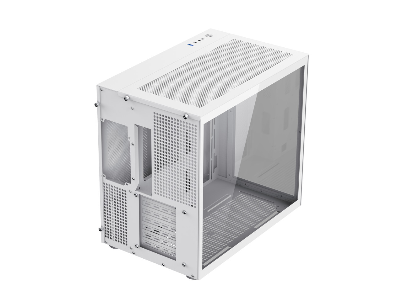 Игровой компьютер Gamemax Infinity White USB30 Type C с закаленным стеклом ATX Mid Tower