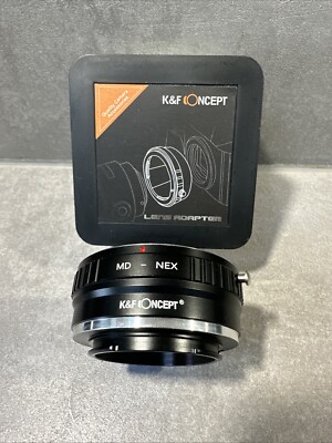 K&F Concept MD-NEX Minolta MD-Objektive an Sony NEX Kamera