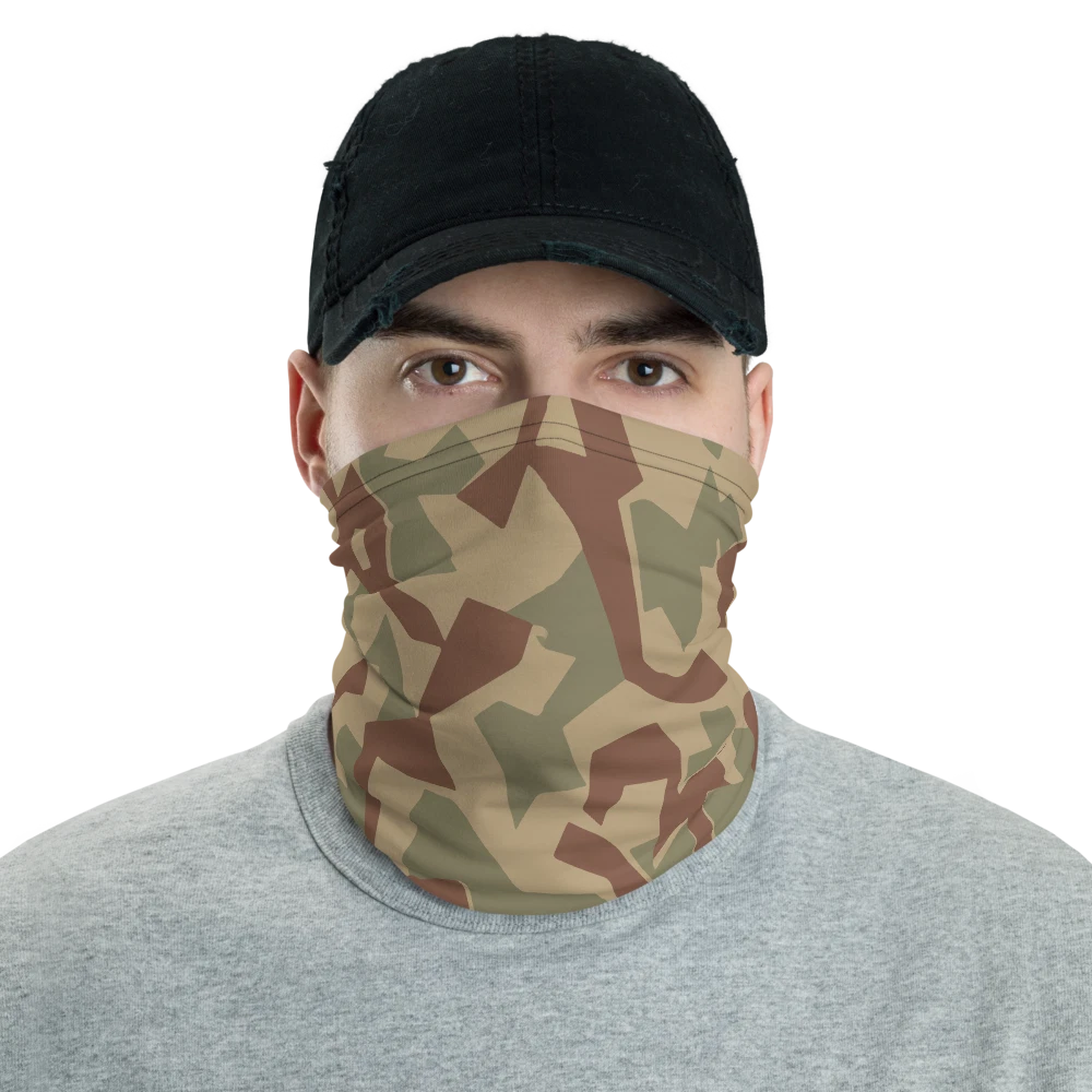 Bulgarian 1946 Splinter Camouflage Neck Gaiter