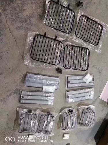 NO DRILL Indicator Turn Signal Guard grills for Mercedes G Wagon W461 W460 W463 - Picture 10 of 10