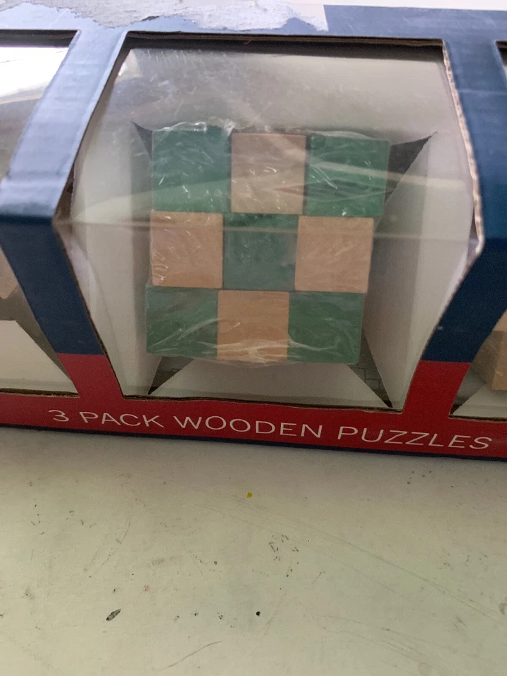 Saddlebred 3 pack Wooden Puzzles NEW - Image 3 of 4