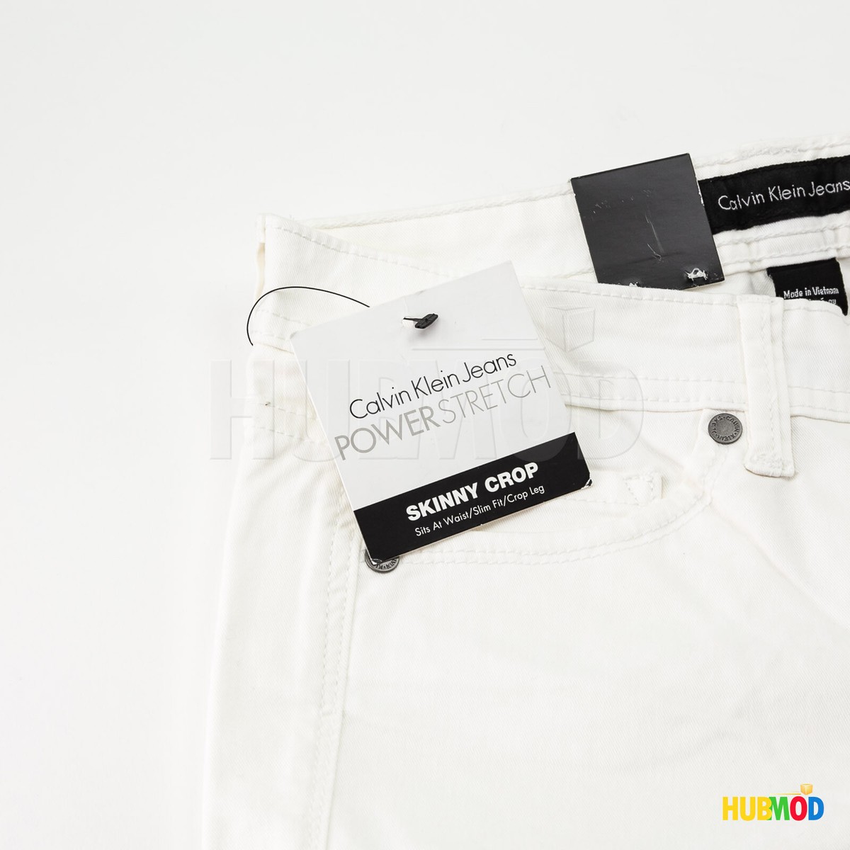Calvin Klein Jeans Power Stretch Skinny Crop Slim Fit Pants Calvin Klein Jeans Power Stretch Skinny Crop Slim Fit Pants