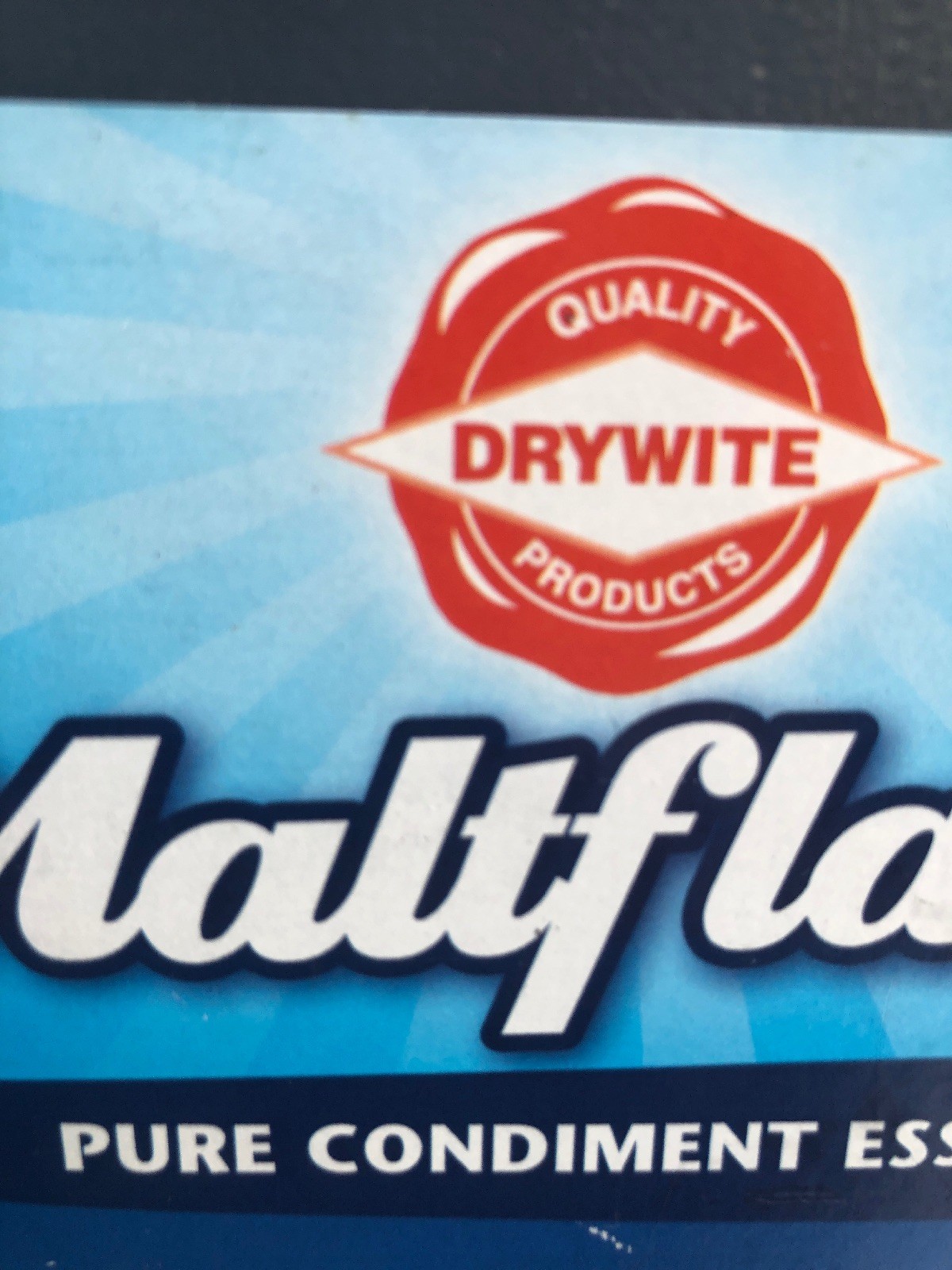 Drywite Maltfllaven 121 Concentrate Condiment Essence Fish & chip