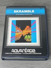 Skramble for Commodore 64 c64 - CIB by Advantage - Rare Vintage Software FLOPPY image