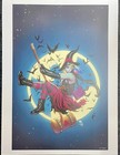 Harley Quinn Poster Art Print 12x16 Frank Cho Halloween witch bat batman broom