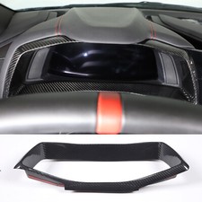 Real Carbon Fiber Instrument Gauge Cluster Cover Trim For Corvette C8 Z51 Z06 Us