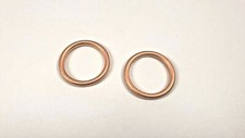 Rear Manifold Exhaust Copper Gaskets Honda VFR400 RVF400 NC30 NC35 Set of 2