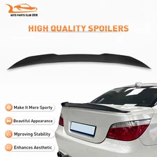 Fits 2004-2009 2010 BMW 5-Series M5 E60 Carbon Fiber Wing Spoiler PSM Style