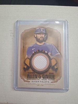 2021 Topps Allen & Ginter's - Full Size Relics Isiah Kiner-Falefa #AGA-IKF (MEM)