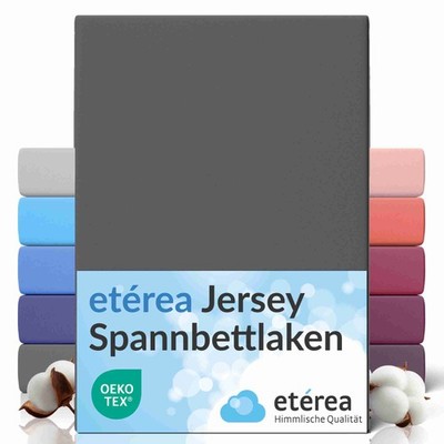 Spannbettlaken Bettlaken Jersey Spannbetttuch Matratzenbezug Baumwolle Laken OVP