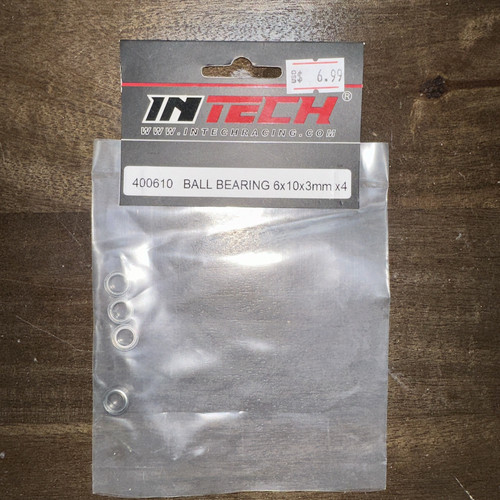 Cuscinetto a sfera Intech 6x10x3mm (4pz) nuovo/sigillato - USA&INT- NOS - Foto 1 di 4