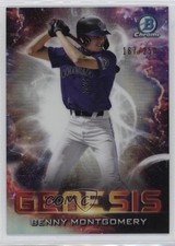2021 Bowman Draft Genesis Refractor 167/250 Benny Montgomery #GNS-7 06hn