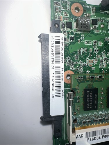 Carte mère Pour Asus EeePC 1215B - Occasion Testé 100% fonctionnel - Afbeelding 3 van 3