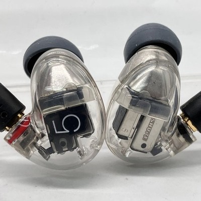 Shure Aonic 5 SE53BACL+UNI-A Sound-Isolating Earphones Clear w/Box