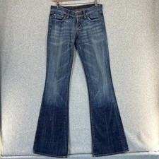 Citizens of Humanity Naomi 065 Low Waist Flair Dark Wash Blue Jeans Size 25 x 33