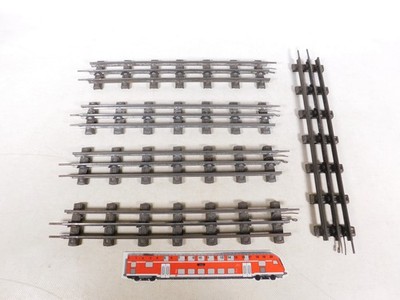 Märklin Progress Spur 0: 5x Blech Gleis 32 cm für elektrischen Betrieb #EJ374-1