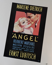 MARLENE DIETRICH MELVYN DOUGLAS Angel Movie Poster reproduction 13 x 10
