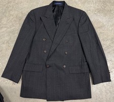 Chaps Vintage En Daim Gerald Robert's Chap-Parel - Noir, Franges - Homme Taille M
