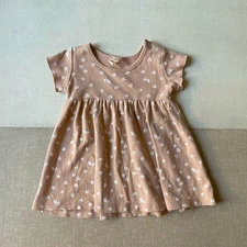 Quincy Mae Baby Girl Short Sleeves Dress 12-18 months
