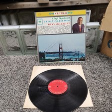 Vintage Tony Bennett I Left My Heart In San Francisco Columbia Records Vinyl LP