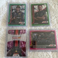 2025 Topps Chrome Formula 1 F1 Max Verstappen Red Bull lot  /99 /299 250 /150 