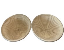 Banneton Bread Proofing Basket Rattan Breathable 9  Rustic Decor Farmhouse NEW