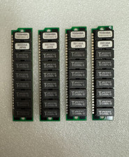 Vintage Toshiba 4MB 4x1MB 30 Pin SIMM Memory THM91000AS-10 1989 Made in Japan