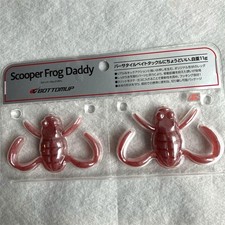 Bottom up scooper frog daddy red frog