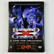 TNA Bound For Glory 2005 DVD Region Unspecified Tracked Postage Wrestling