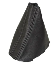 Car DSG Gear Shift Boot Shift Cover For VW Golf VI MK6 2008-2013 Black Leather