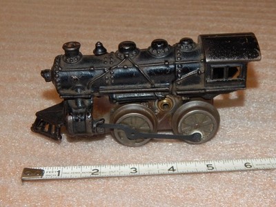 Vintage American Flyer Cast Iron Windup Steam Locomotive 6.5 '' Prewar O gauge