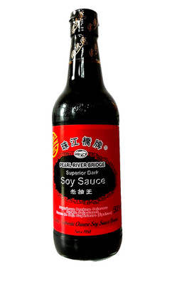 PRB Dark Soy Sauce Pearl River Bridge Sojasauce Soja Sauce Soße 500ml Soya