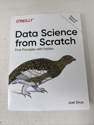 Data Science from Scratch: First Principles with Python - Paperback - VERY GOOD