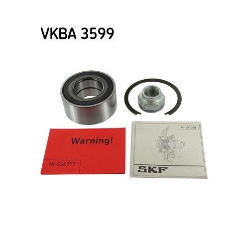 Radlagersatz Skf Vkba 3599 FüR Fiat Opel Vauxhall Hinterachse Vorderachse-image