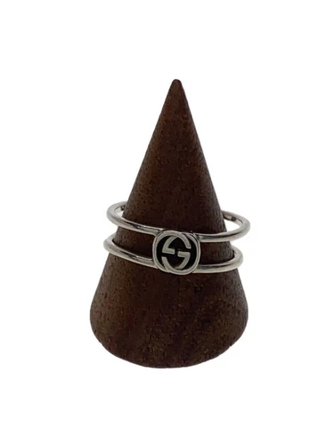 GUCCI Anello ad incastro G SV925 n. 20 argento uomo