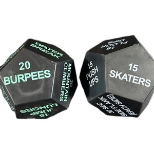 Lot Of 2 Foam Dice Fitness Sports Exercise Set, Exercise Dice, Easy to use 