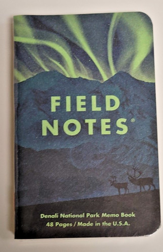 Brand New Sealed Field Notes National Parks 3 Memo Books- Series E - 3.5" x 5.5"
