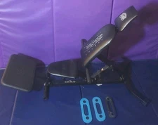 Body by Jake Bun & Thigh Rocker Resistance Bands + Pins Exercise AB Workout Home