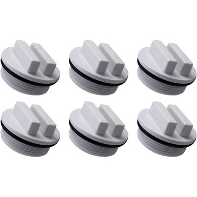 6* Pool Threaded Plugs Filter Drain Plug SP1022C For Winterizing Pools